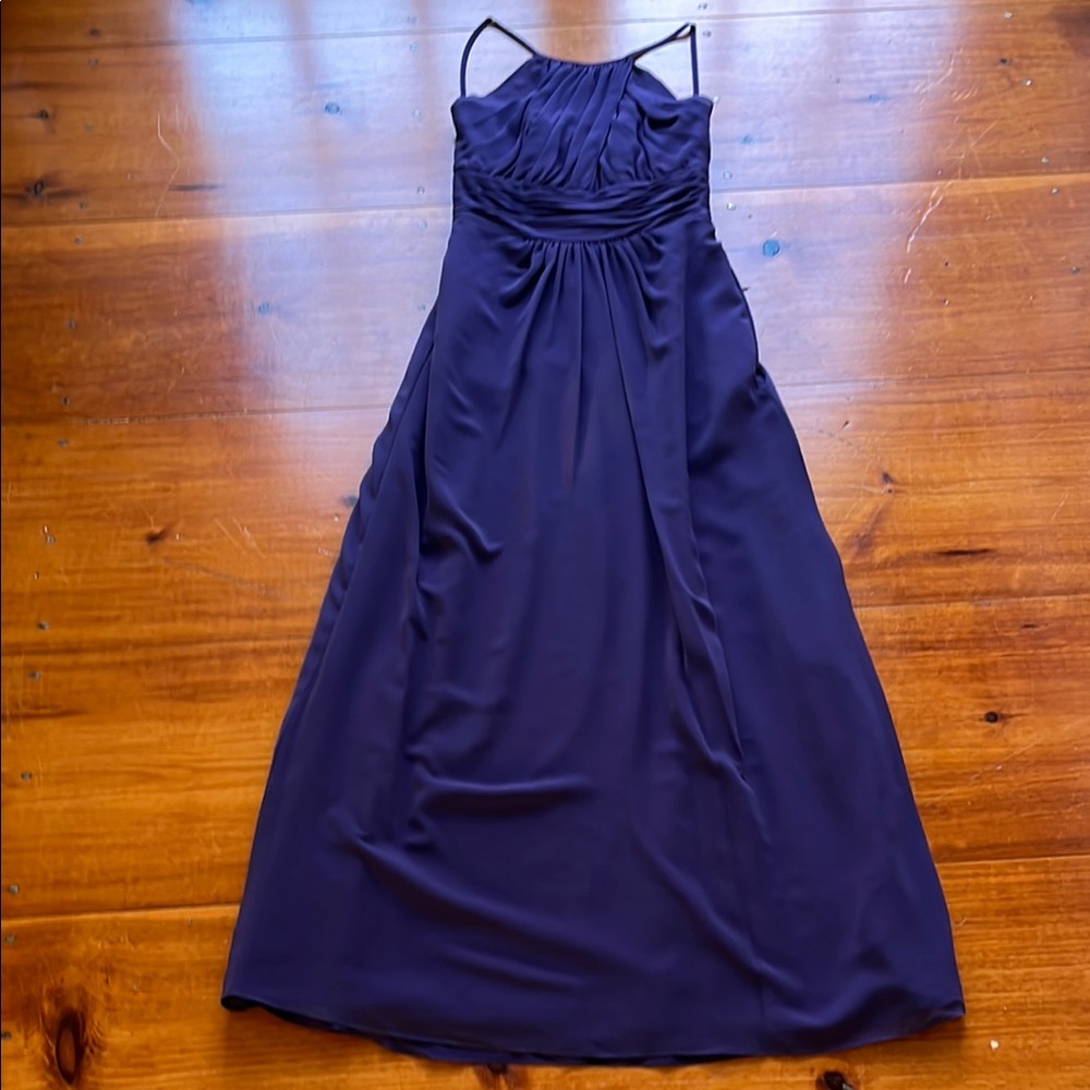 Alfred Angelo Purple Dress style 7401